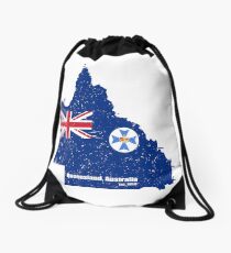 Queensland, Australia Drawstring Bag