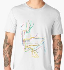 NYC Subway Map Men's Premium T-Shirt