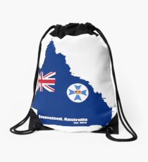 Queensland, Australia Drawstring Bag