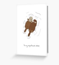 Otter Card (Generic) Greeting Card