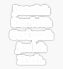 Why Don't We Members Sticker