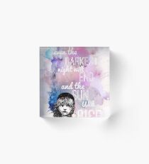 Les Miserables Musical - Hörst du die Leute singen? Acrylblock