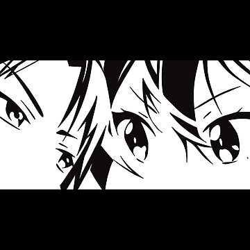 Tomo Aizawa and Junichirou Kubota Eyes from Tomo chan Is a Girl or Tomo-chan  wa Onnanoko! Anime (Minimalist Style) Sticker for Sale by Animangapoi