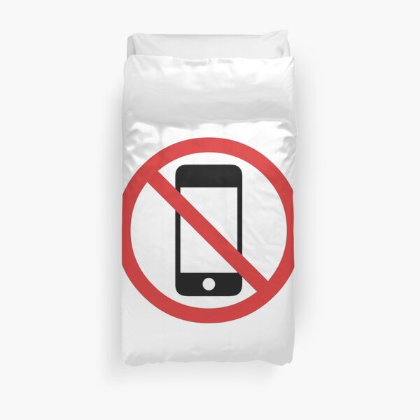No phone Duvet Cover