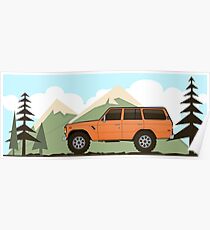 Fj60 Land Cruiser Poster