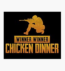 Pubg Chicken Dinner Photographic Print