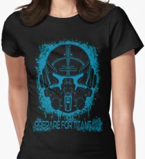 Bereite dich auf Titanfall vor Tailliertes T-Shirt