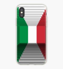 Italian flag 3d 3 iPhone Case