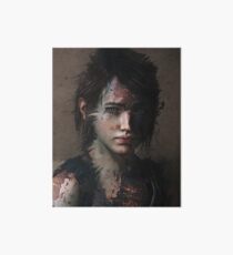 Ellie - The Last Of Us Portrait Art Board