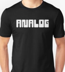 ANALOG - Synthesizer Design Unisex T-Shirt