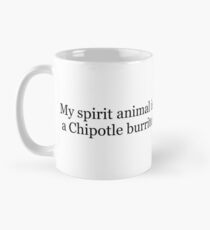 Chipotle Burrito Geist Tier Tasse (Standard)