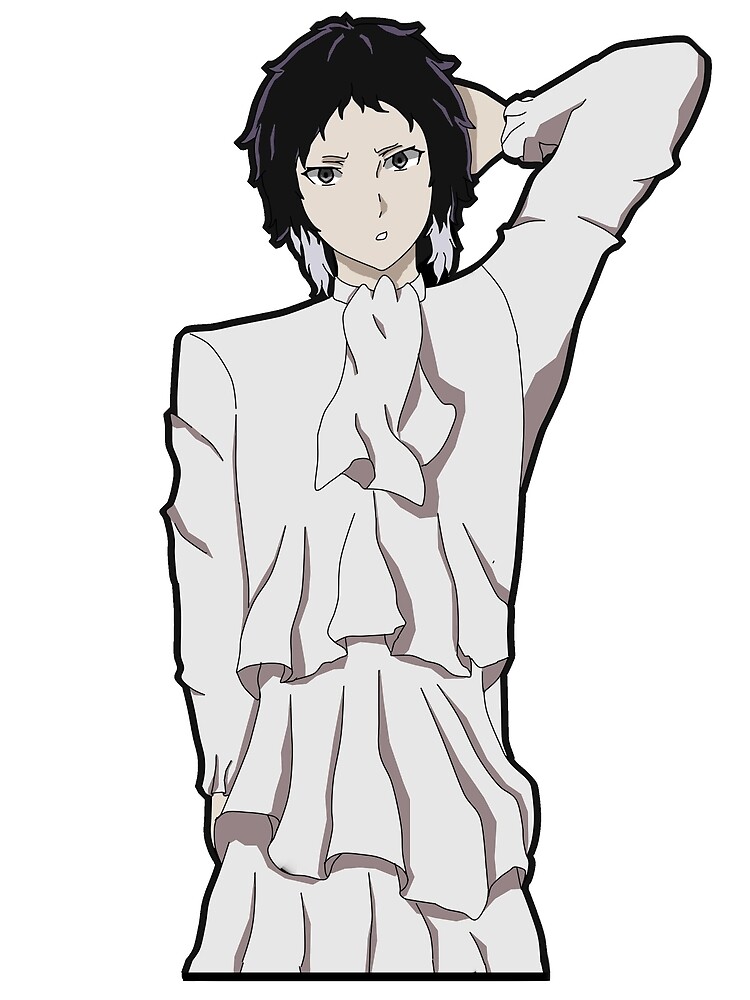 "Akutagawa Bungou stray dogs" by TerribleArtBlog Redbubble