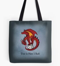 Dice Dragon Tote Bag