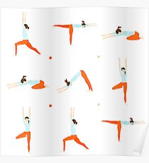Yoga girl Poster