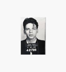 Frank Sinatra Mug Shot Vertical Art Board