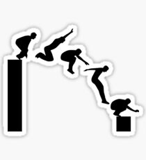 Parkour Sticker