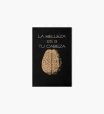 Lámina de exposición La belleza está en tu cabeza