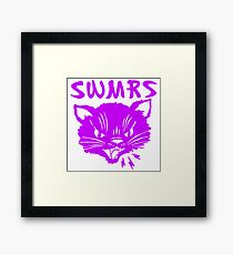 swmrs Logo Katze Gerahmtes Wandbild