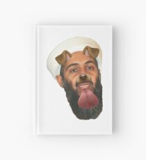 Bin Laden Snapchat Dog Hardcover Journal