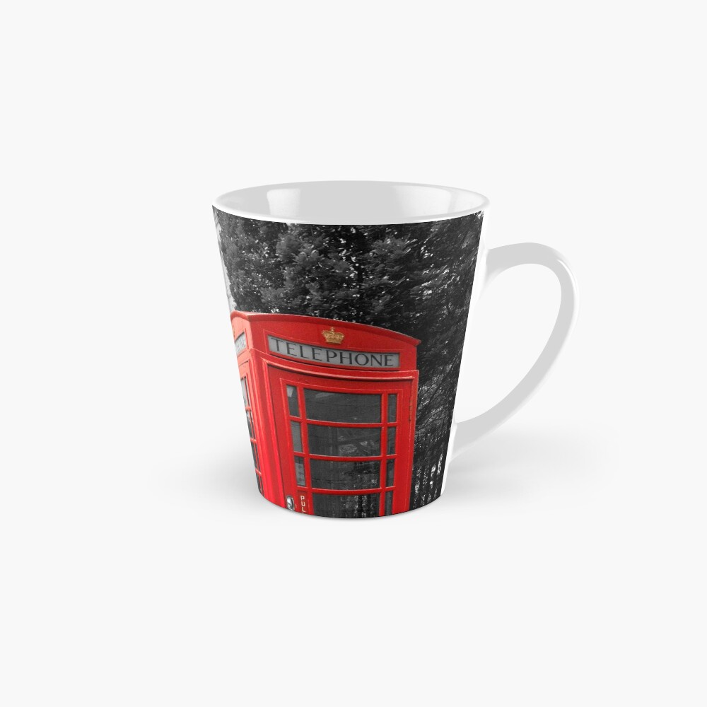 St Pauls Cathedral and the red telephone box Tall Mug
