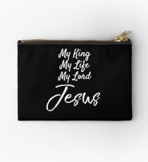 My King My Life My Lord Jesus Studio Pouch