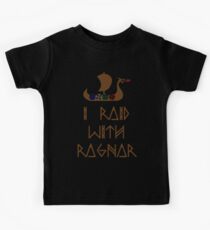 Camiseta para niños I Raid con Ragnar