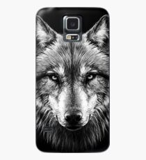 Wolf face Case/Skin for Samsung Galaxy