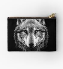 Wolf face Studio Pouch