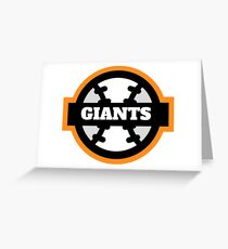 Giants Greeting Card