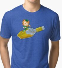 Liquor & Leprechauns Tri-blend T-Shirt