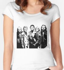 Roxy Music Women's Fitted Scoop T-Shirt