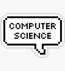 Computer Science Speech Bubble Sticker