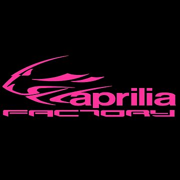 aprilia factory pink Sticker for Sale by rewnew22