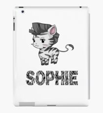 Zebra Sophie iPad Case/Skin