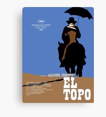 El Topo Classic Movie Poster Canvas Print