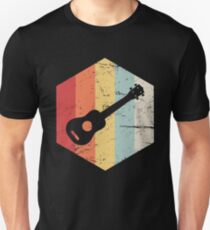 Retro Vintage Ukulele Icon Unisex T-Shirt