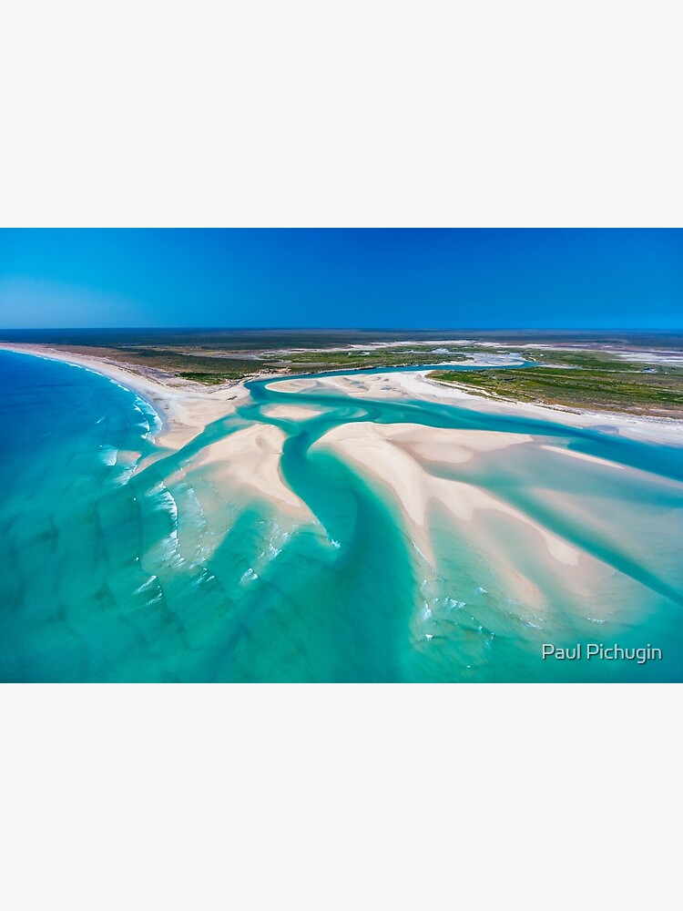 Willie Creek Inlet, Western Australia by paulmp