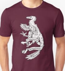 Velociraptor héraldique T-shirt unisexe