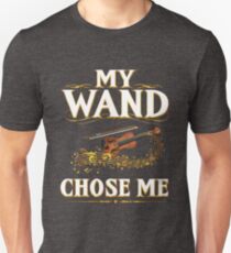 Camiseta unisex My Wand Choose Me Funny Cita Viola Instrumento de cuerda