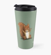 Two Moods of Squirrel Travel Mug