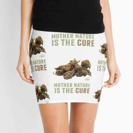 Mother Nature is the Cure Mini Skirt