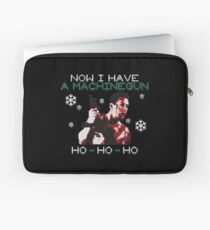 UGLY CHRISTMAS MACHINEGUN Laptop Sleeve