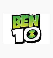 Ben 10 Logo Photographic Print