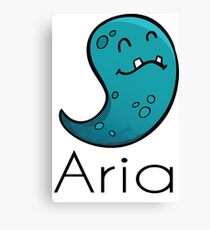 Inspired by The Color of Money / Name Aria Canvas Print