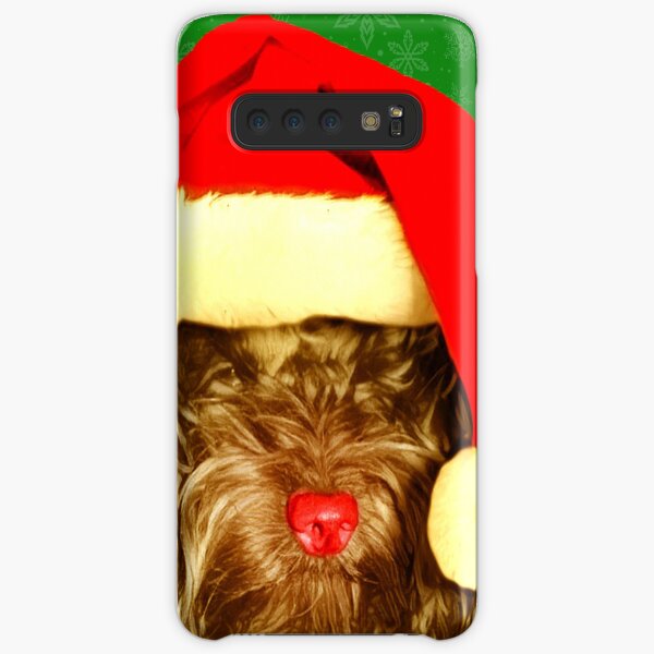 Cockapoo Happy Christmas Picture Samsung Galaxy Snap Case