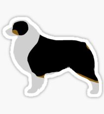 Australian Shepherd (Black Tri) Sticker