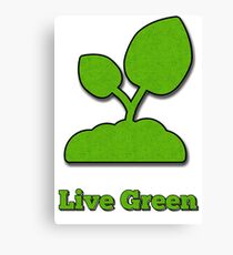 Green Life Canvas Print