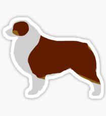 Australian Shepherd (Red Tri) Sticker