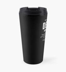 Dentist Definition Funny Cool Sarcastic Dentists Travel Mug