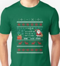 Funny Pi Math Equation Christmas Sweater Teacher Unisex T-Shirt